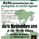 Nace Ecologistas en Acción Leganes